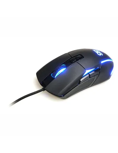 Iggual Tourmaline 7D Ratón Gaming RGB 7200DPI Negro