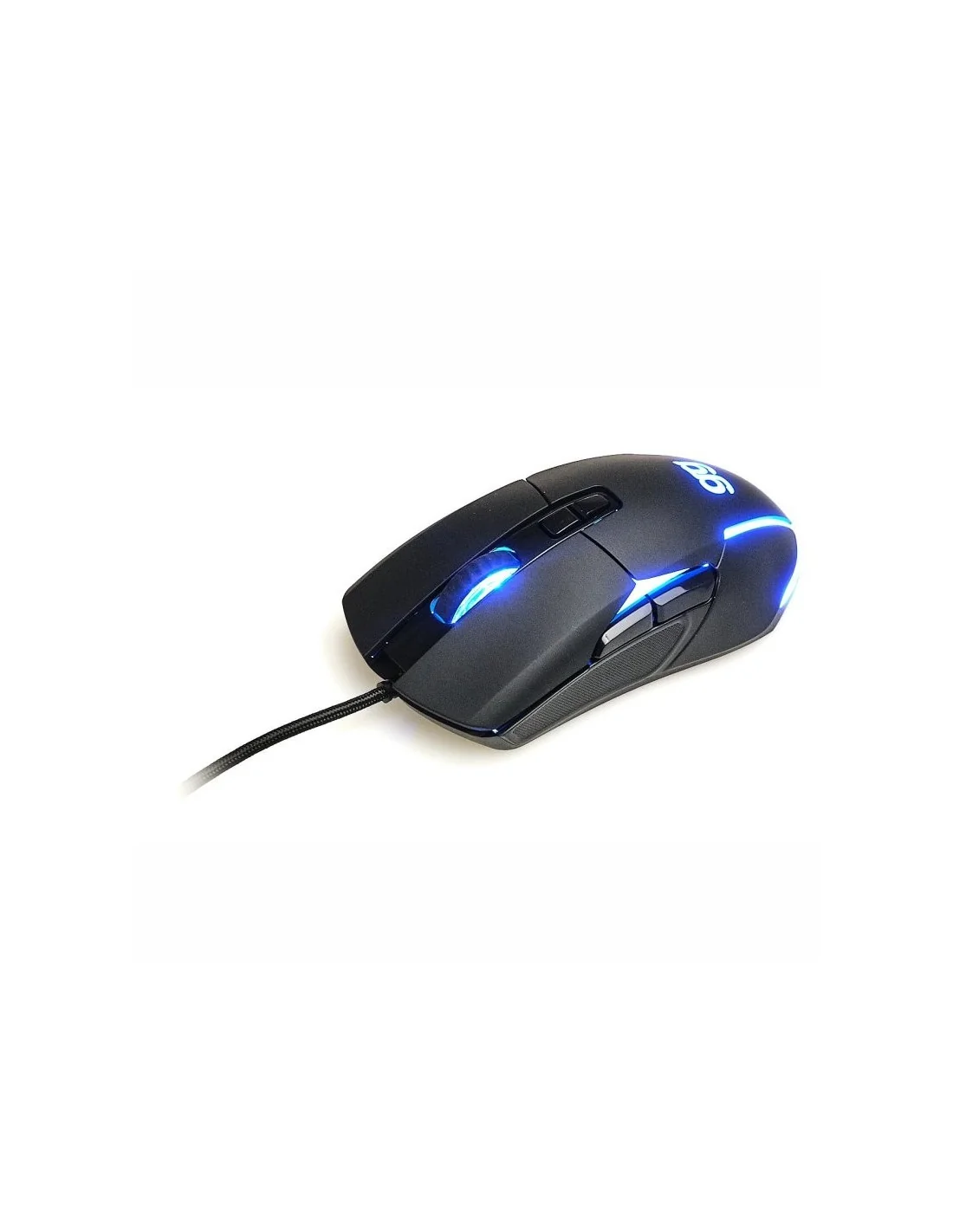 Iggual Tourmaline 7D Ratón Gaming RGB 7200DPI Negro