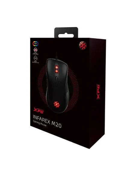 Adata XPG InfareX M20 Ratón Gaming 5000 DPI Negro