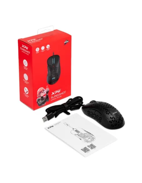 Adata XPG SlingShot Ratón Gaming PMW 12000 DPI RGB