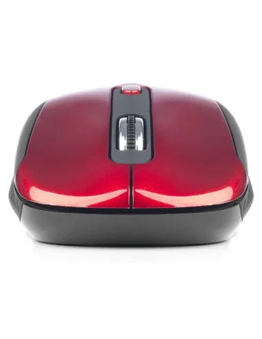 NGS HAZE Ratón Inalámbrico 800/1600 DPI Rojo