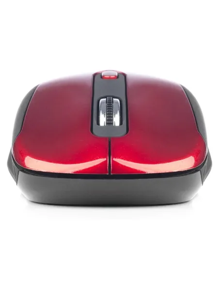 NGS HAZE Ratón Inalámbrico 800/1600 DPI Rojo