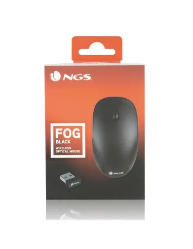 NGS FOG Ratón Inalámbrico 1000 DPI Negro
