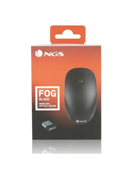 NGS FOG Ratón Inalámbrico 1000 DPI Negro
