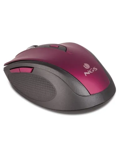 NGS Evo Mute Purple Ratón Inalámbrico Púrpura