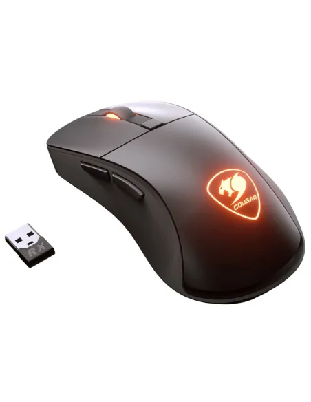 Cougar 3MSRFWOB.0001 Surpassion RX Ratón Óptico Gaming Inalámbrico 7200DPI Negro