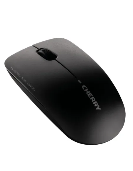 Cherry JW-0710-2 MW 2400 Ratón Óptico Inalámbrico 1200 DPI Negro
