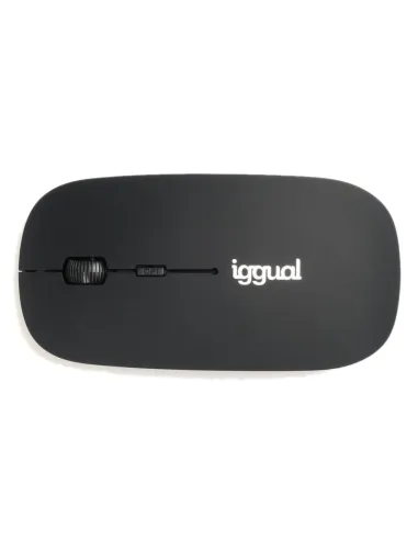 Iggual Ratón Bluetooth BOM 1600DPI Negro
