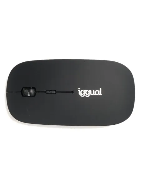 Iggual Ratón Bluetooth BOM 1600DPI Negro