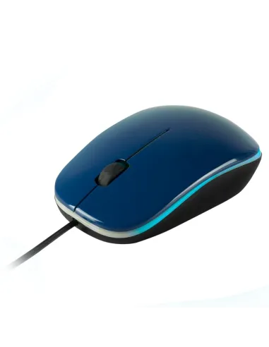 NGS Addict Blue Ratón Óptico USB 1000DPI Azul