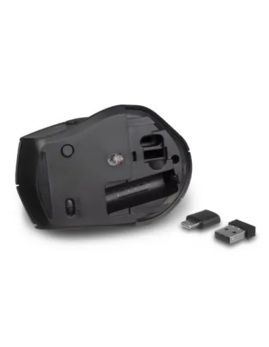 Ewent EW3245 Ratón Inalámbrico Dual con Click Silencioso 2400DPI Negro