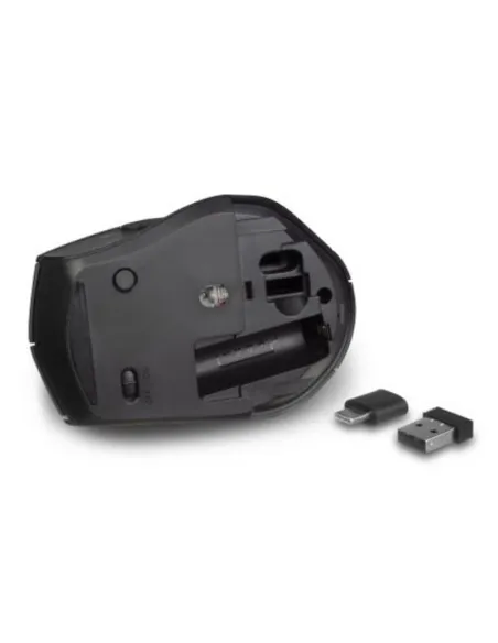 Ewent EW3245 Ratón Inalámbrico Dual con Click Silencioso 2400DPI Negro