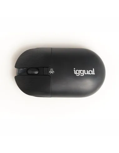 iggual YIN-1600DPI Ratón Bluetooth Negro