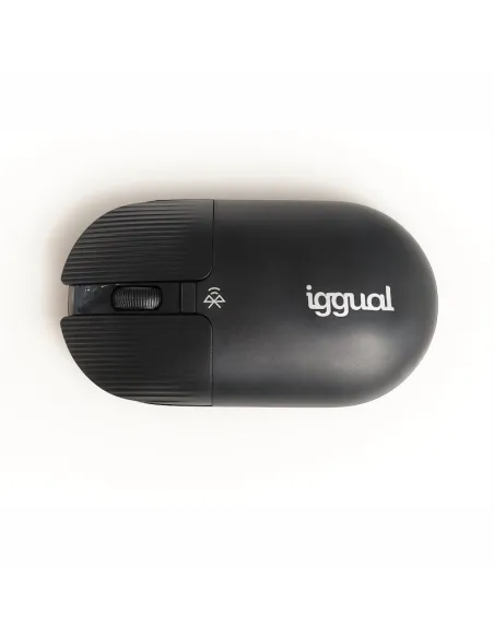 iggual YIN-1600DPI Ratón Bluetooth Negro