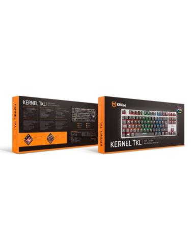 Krom Kernel TKL Teclado Mecánico Gaming RGB Compacto