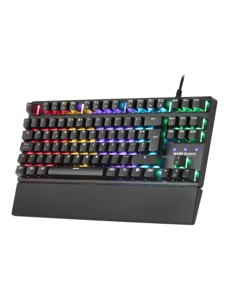 Mars Gaming MKXTKL Teclado Mecánico Gaming RGB Switch Azul