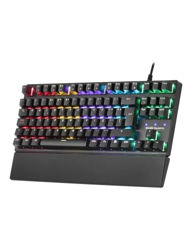 Mars Gaming MKXTKLRES Teclado Mecánico Gaming RGB Switch Rojo