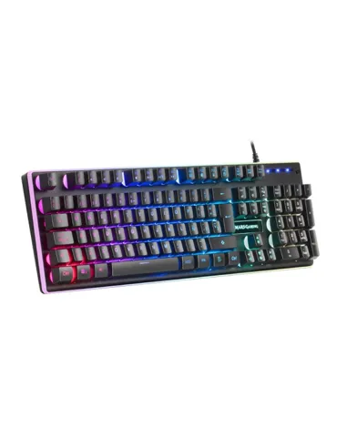 Mars Gaming MK320 Teclado Híbrido RGB Negro