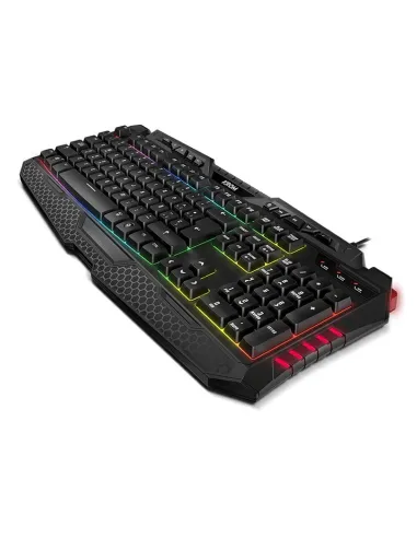 Krom Kyra Teclado Gaming Retroiluminado Negro