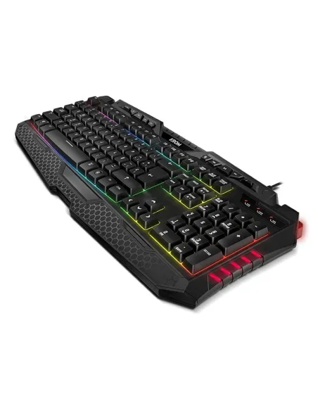 Krom Kyra Teclado Gaming Retroiluminado Negro