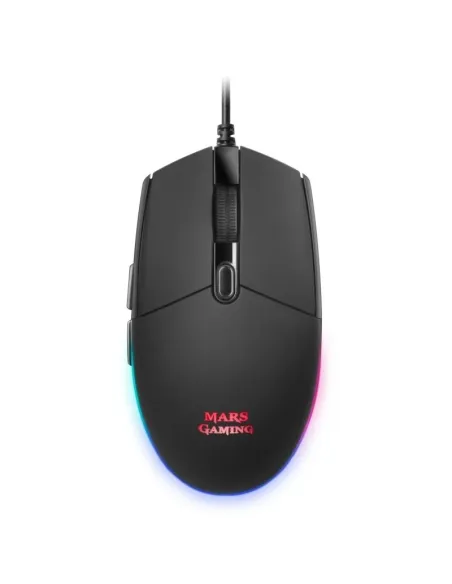 Mars Gaming MCPTKLES Combo Gaming Teclado RGB + Ratón 3200 DPI Negros