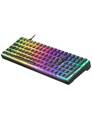 Mars Gaming MKULTRABRES Teclado Mecánico Negro Switch Marrón