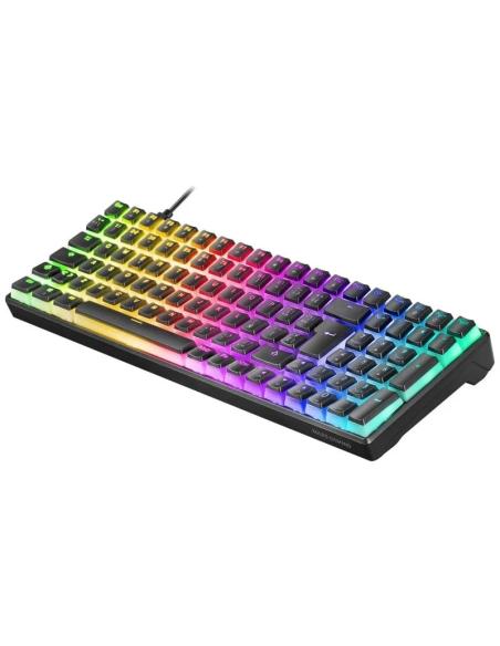 Mars Gaming MKULTRABRES Teclado Mecánico Negro Switch Marrón
