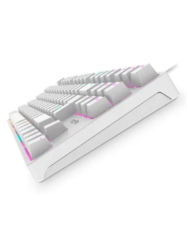 Energy Sistem 453313 ESG K7 Silent-Ninja Teclado Mecánico Gaming RGB Switch Red Blanco