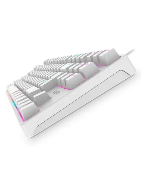 Energy Sistem 453313 ESG K7 Silent-Ninja Teclado Mecánico Gaming RGB Switch Red Blanco