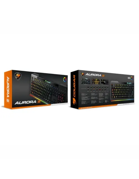 Cougar 37AUSXNMB.0022 Aurora S Teclado Gaming Negro
