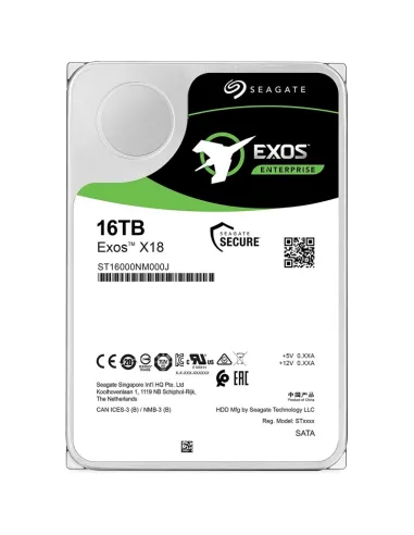 Seagate Exos X16 16TB 3.5" SATA3