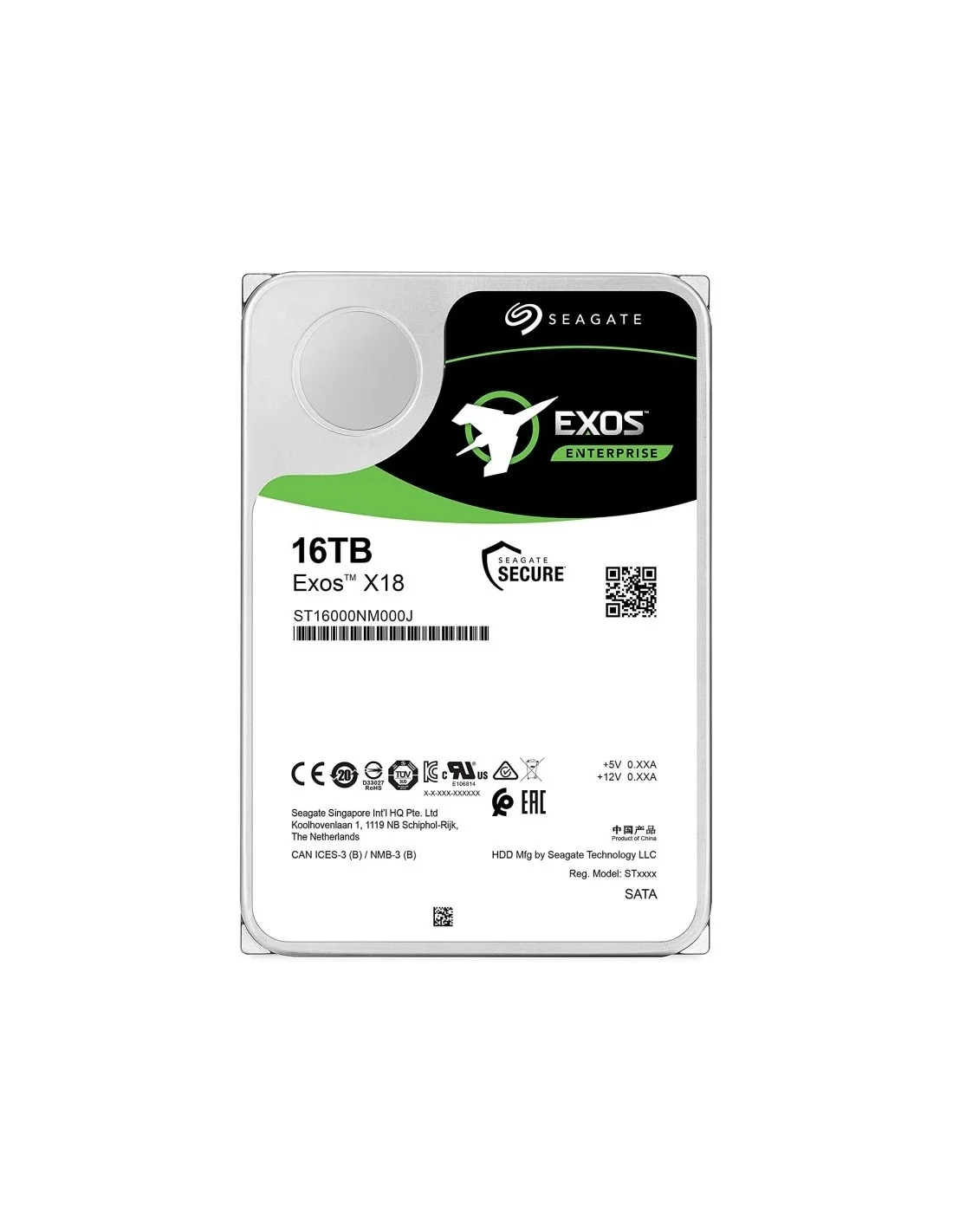 Seagate Exos X16 16TB 3.5" SATA3