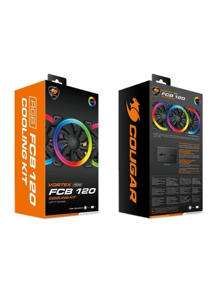 Cougar Vortex FCB 120 RGB Cooling Kit + Controlador