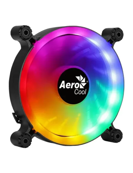 Aerocool Spectro12 Ventilador Suplementario RGB 120mm Negro