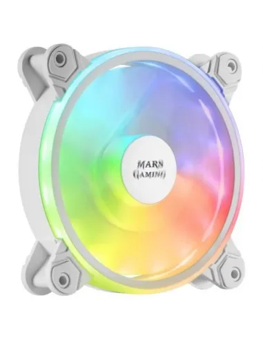 Mars Gaming MFX Ventilador Suplementario ARGB Dual 120mm Blanco