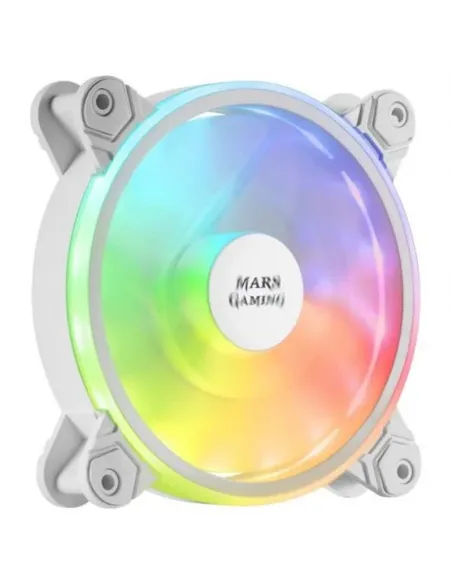 Mars Gaming MFX Ventilador Suplementario ARGB Dual 120mm Blanco