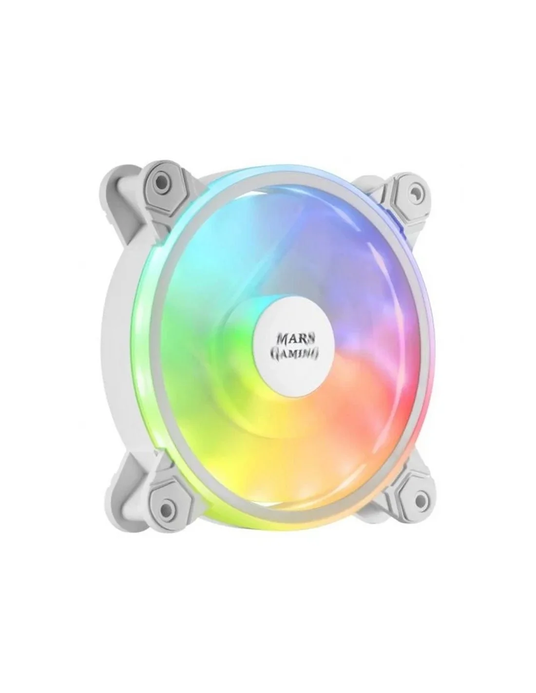 Mars Gaming MFX Ventilador Suplementario ARGB Dual 120mm Blanco