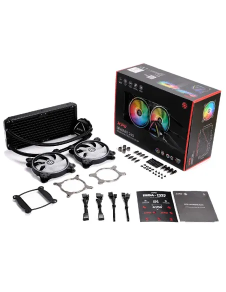 Adata XPG Levante 240 ARGB Kit de Refrigeración Líquida 360mm Negro