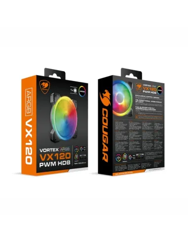 Cougar Vortex VX Ventilador 120 PWM HDB ARGB