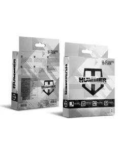 Nox Hummer H-Fan PRO Ventilador Suplementario PWM 120mm Negro-IMIVEN0386