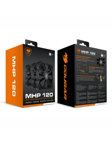Cougar MHP 120 Pack 3 Ventiladores Suplementarios 120mm