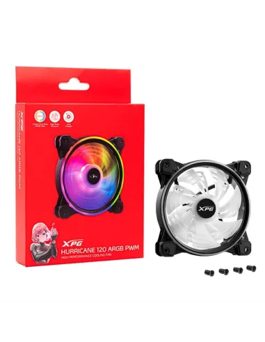 XPG Ventilador Hurricane 120 mm PWM aRGB
