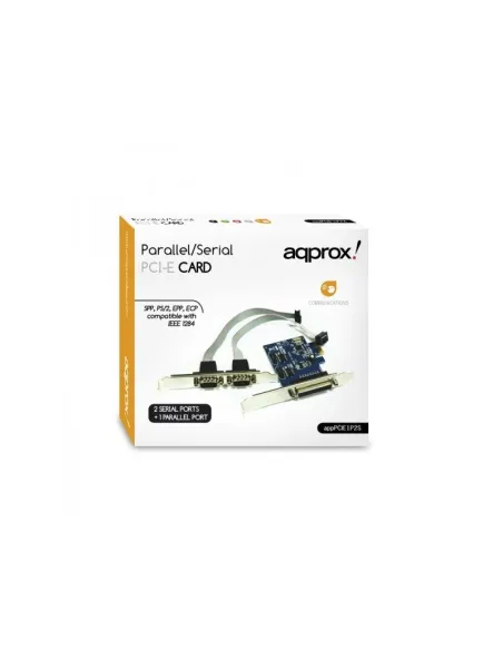Approx Tarjeta PCI-E Puerto Paralelo +2 Serie