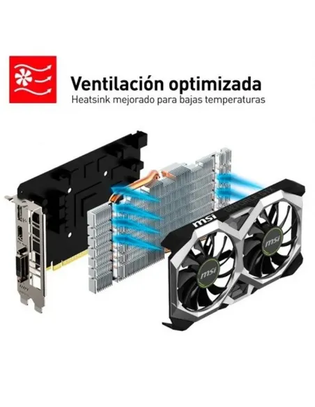 MSI GeForce GTX 1650 Ventus XS OC 4GB GDDR5