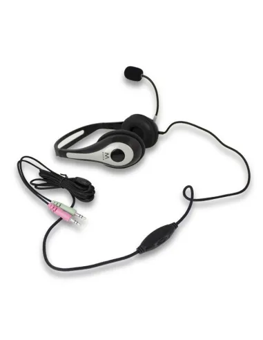 Ewent EW3562 Auriculares con Micrófono Stereo Negro