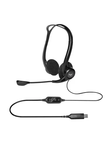 Logitech PC960M Auricular USB Suspensión Ruido