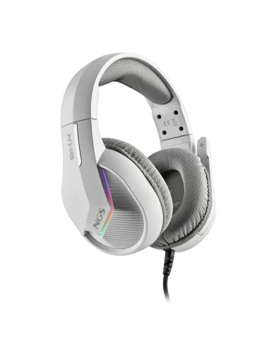 NGS GHX-515 Auriculares Gaming RGB Multiplataforma Blancos