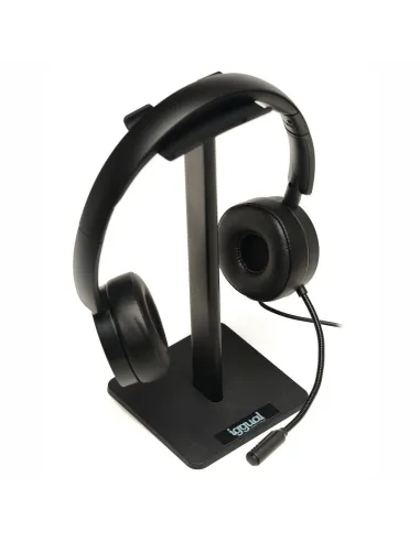 Iggual Kit auriculares Dual Tech + Soporte SA22