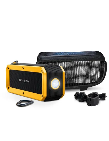 Energy Sistem Outdoor Box Bike Altavoz Bluetooth Negro/Amarillo