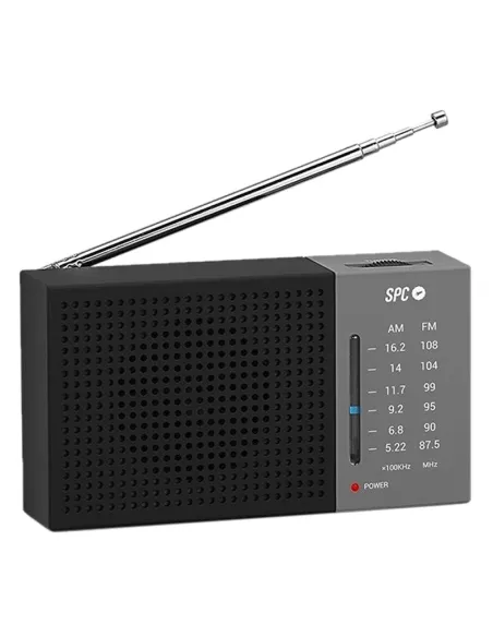 SPC Jetty Lite Radio Portátil Analógica Negro